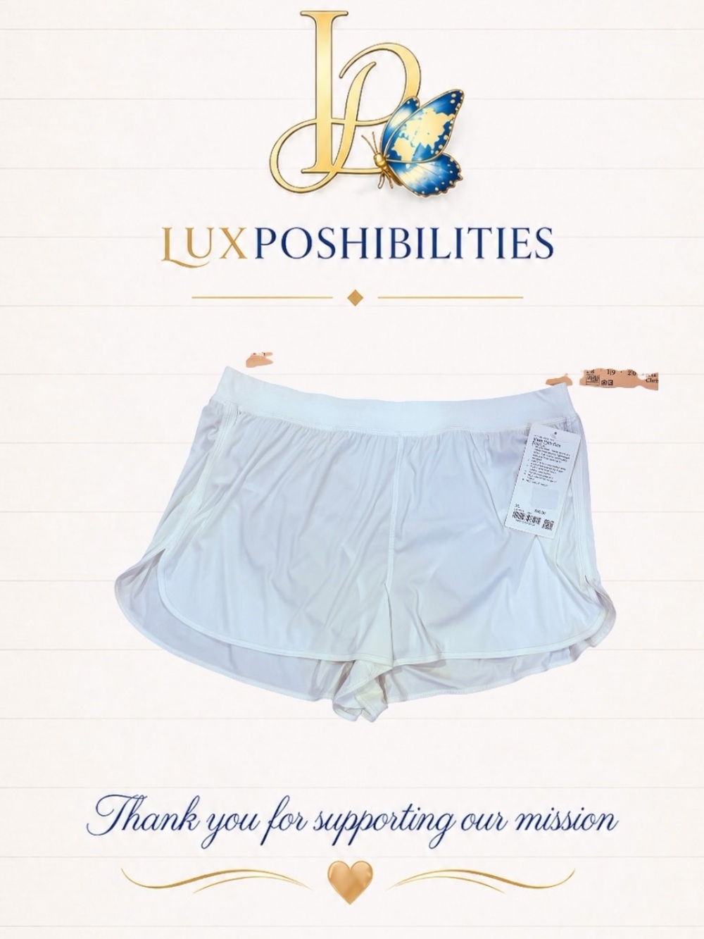 lululemon NWT SZ XL 2” Sleek High-Rise Running Shorts